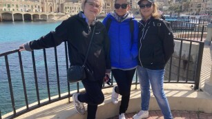nauczycielki podczas zwiedzania Malty